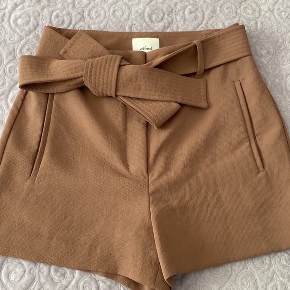 Wilfred Pants - Wilfred Tie-Front Short Size 4
